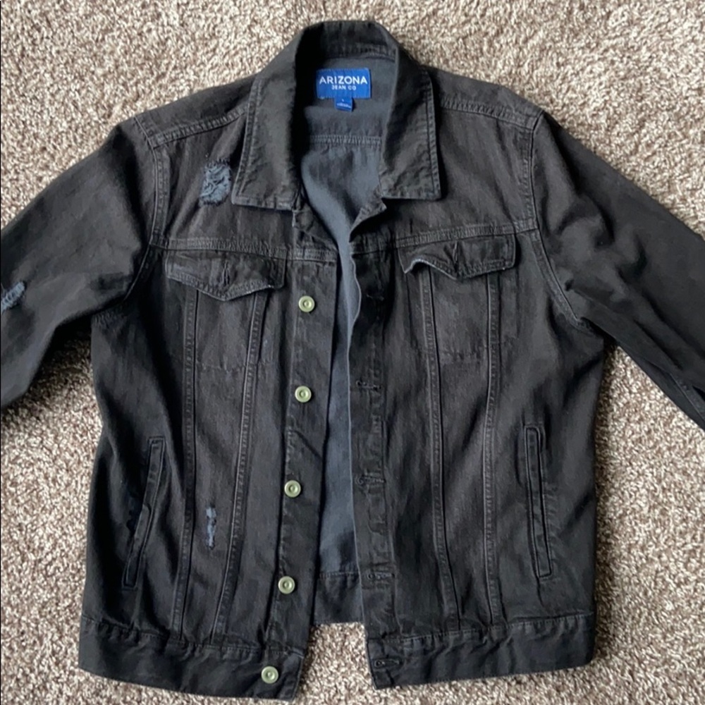 Arizona Black Jean Jacket